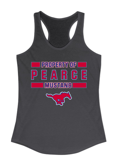 Pearce Mustangs Property Of Women's Tank Top