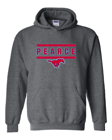 Pearce Mustangs Mascot #4 Men's Hoodie