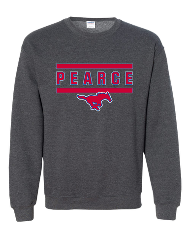 Pearce Mustangs Mascot #4 Men's Sweatshirt