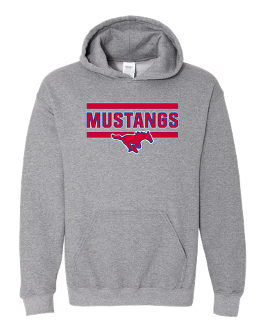 Pearce Mustangs Mascot #5 Men's Hoodie