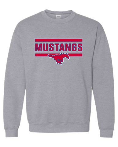 Pearce Mustangs Mascot #5 Men's Sweatshirt