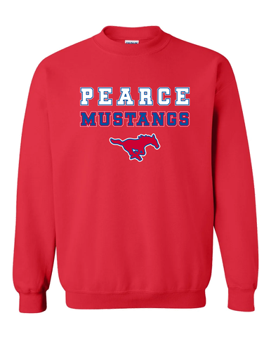 Pearce Mustangs Spirit Men's Sweatshirt