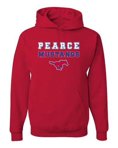 Pearce Mustangs Spirit Men's Premium Hoodie