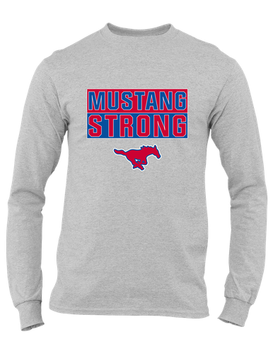 Pearce Mustangs Strong #1 Men's Premium LS T-Shirt