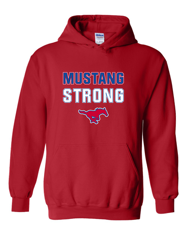 Pearce Mustangs Strong #2 Men's Hoodie