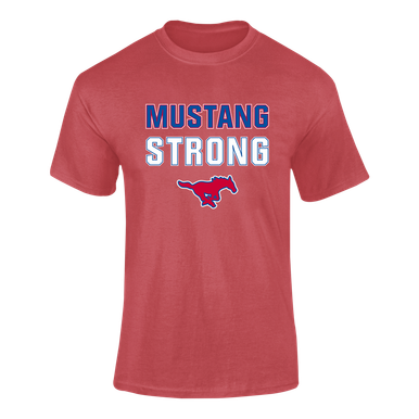 Pearce Mustangs Strong #2 Men's SS T-Shirt