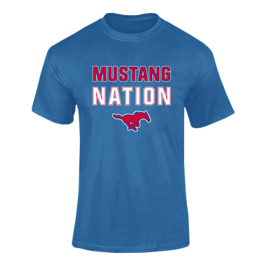 Pearce Mustangs Nation #2 Men's SS T-Shirt