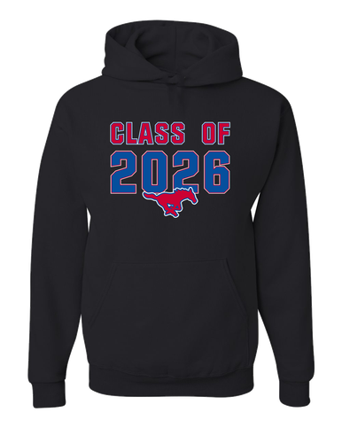Pearce Mustangs Class of 2026 Men's Premium Hoodie