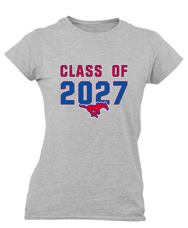Pearce Mustangs Class of 2027 Women's Premium SS T-Shirt