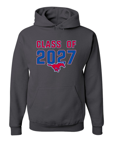 Pearce Mustangs Class of 2027 Men's Premium Hoodie