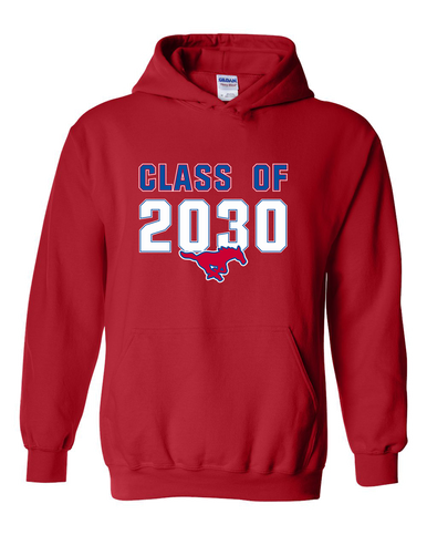 Pearce Mustangs Class of 2030 Men's Hoodie