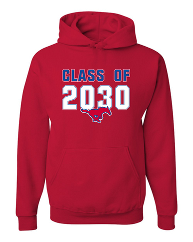 Pearce Mustangs Class of 2030 Men's Premium Hoodie