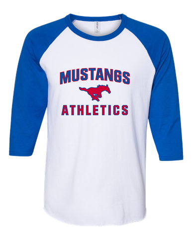 Pearce Mustangs Athletics Men's Baseball T-Shirt