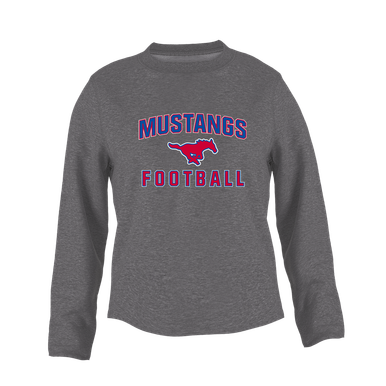 Pearce Mustangs Football #1 Women's Sweatshirt