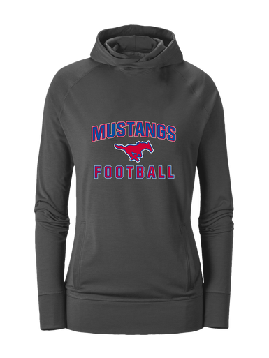 Pearce Mustangs Football #1 Women's Hoodie