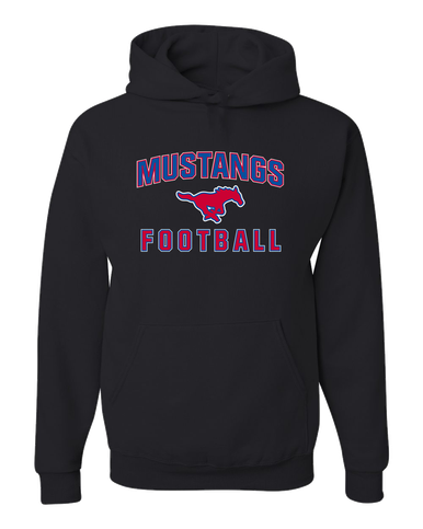 Pearce Mustangs Football #1 Men's Premium Hoodie