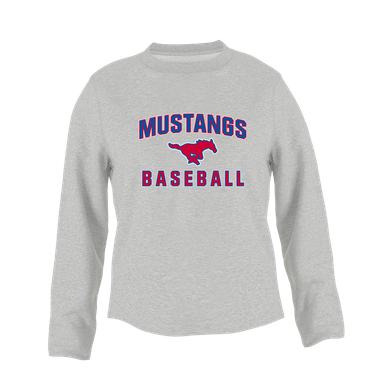 Pearce Mustangs Baseball #1 Women's Sweatshirt