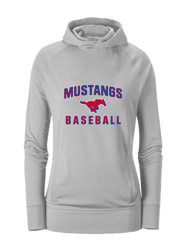 Pearce Mustangs Baseball #1 Women's Hoodie