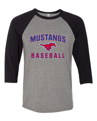Pearce Mustangs Baseball #1 Women's Baseball T-Shirt