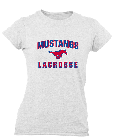 Pearce Mustangs Lacrosse Women's Premium SS T-Shirt