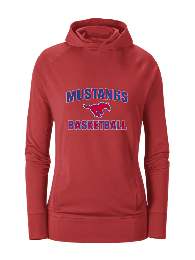 Pearce Mustangs Basketball #1 Women's Hoodie
