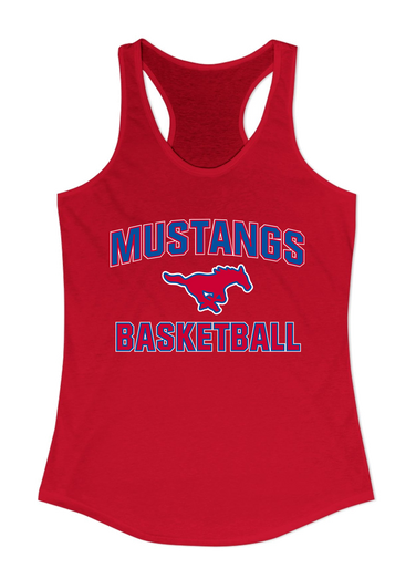 Pearce Mustangs Basketball #1 Women's Tank Top