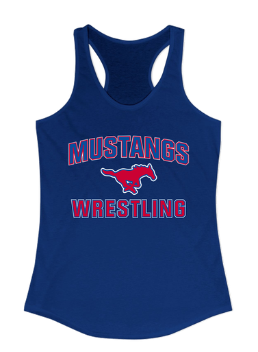 Pearce Mustangs Wrestling Women's Tank Top
