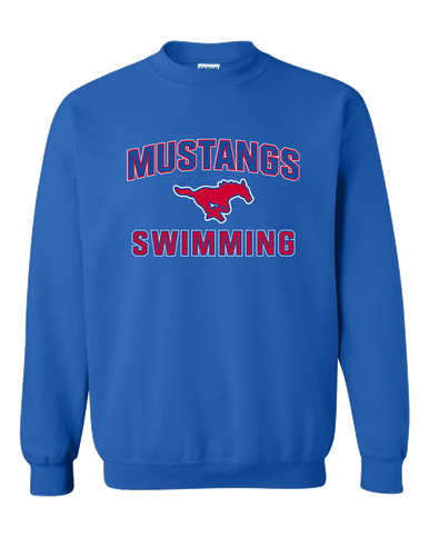 Pearce Mustangs Swimming Men's Sweatshirt