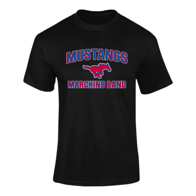 Pearce Mustangs Marching Band Men's SS T-Shirt