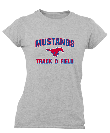 Pearce Mustangs Track & Field Women's SS T-Shirt
