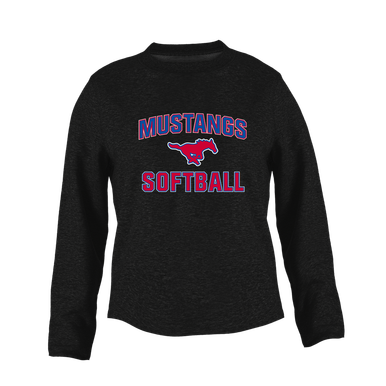 Pearce Mustangs Softball #1 Women's Sweatshirt