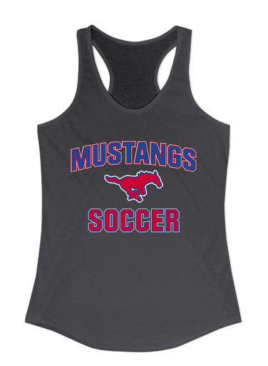 Pearce Mustangs Soccer #1 Women's Tank Top