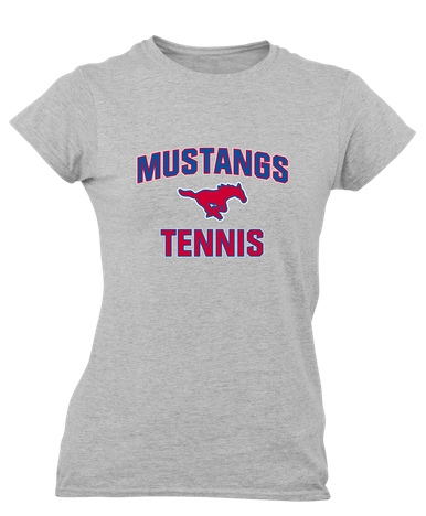 Pearce Mustangs Tennis Women's Premium SS T-Shirt