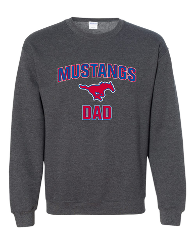 Pearce Mustangs Dad Men's Sweatshirt