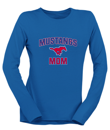 Pearce Mustangs Mom Women's Premium LS T-Shirt