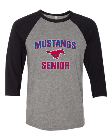 Pearce Mustangs Senior #1 Men's Baseball T-Shirt