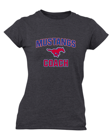 Pearce Mustangs Coach Women's SS T-Shirt