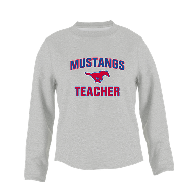 Pearce Mustangs Teacher Women's Sweatshirt