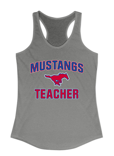 Pearce Mustangs Teacher Women's Tank Top