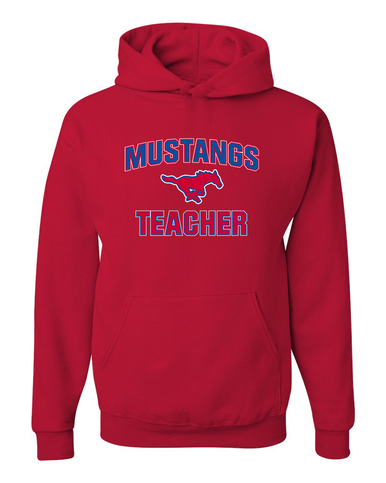 Pearce Mustangs Teacher Men's Premium Hoodie