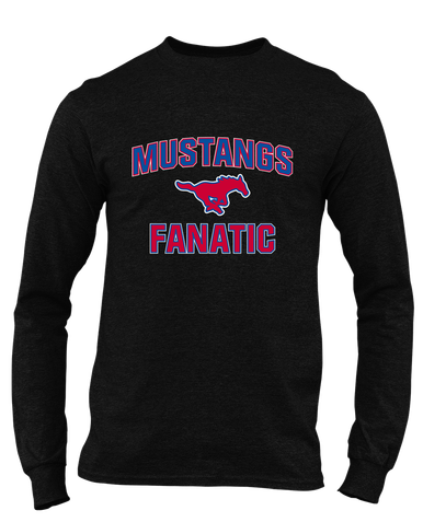 Pearce Mustangs Fanatic Men's LS T-Shirt