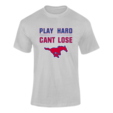 Pearce Mustangs Play Hard, Can't Lose Men's Premium SS T-Shirt