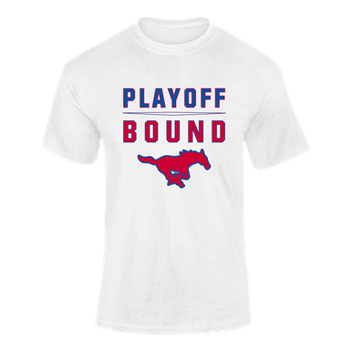 Pearce Mustangs Playoff Bound Men's SS T-Shirt