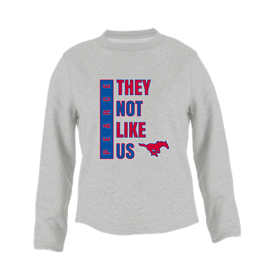 Pearce Mustangs They Not Like Us #1 Women's Sweatshirt