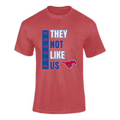 Pearce Mustangs They Not Like Us #1 Men's SS T-Shirt