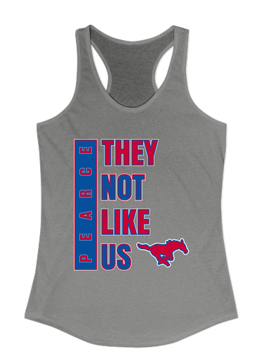 Pearce Mustangs They Not Like Us #1 Women's Tank Top