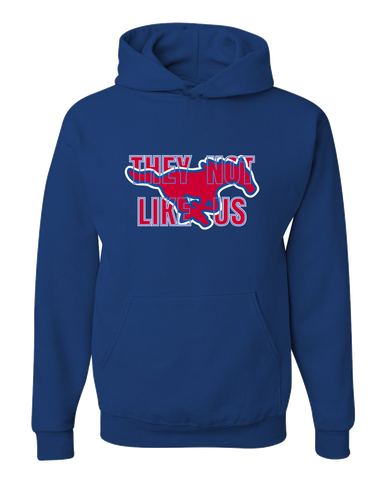 Pearce Mustangs They Not Like Us #2 Men's Premium Hoodie