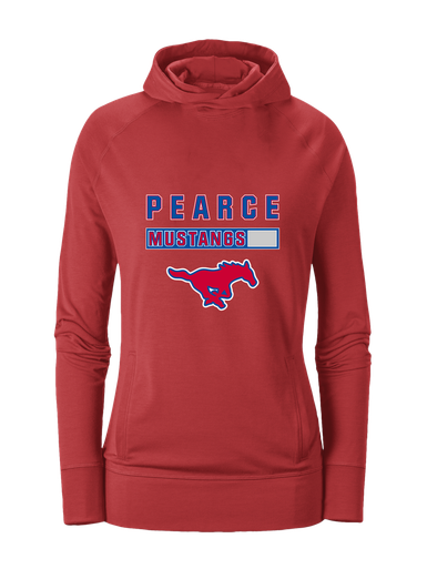Pearce Mustangs Mascot #7 Women's Hoodie