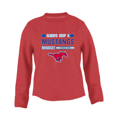 Pearce Mustangs Mindset Women's Sweatshirt