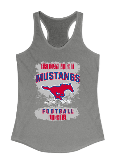 Pearce Mustangs Football #6 Women's Tank Top